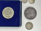 Silvermynt/Minnesmedalj bl.a. Barth Coin m.fl