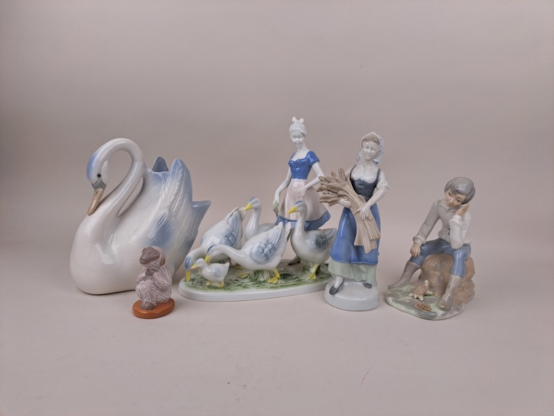 Parti figuriner bl.a. Spanien