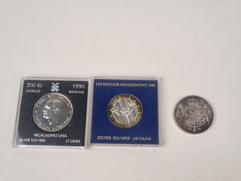 Jubileumsmynt, Silver