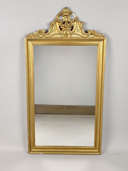 Spegel, Förgyllt trä Gustaviansk-stil
