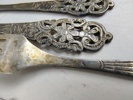 Silverbestick, bl.a. frukostbestick 900 Silver