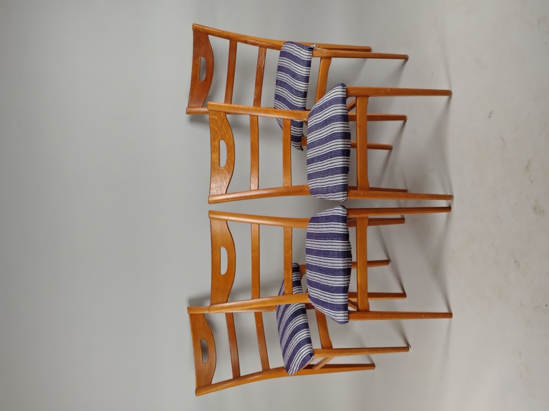 Stolar 4 st, Carl Malmsten, Brickmärkta Ek