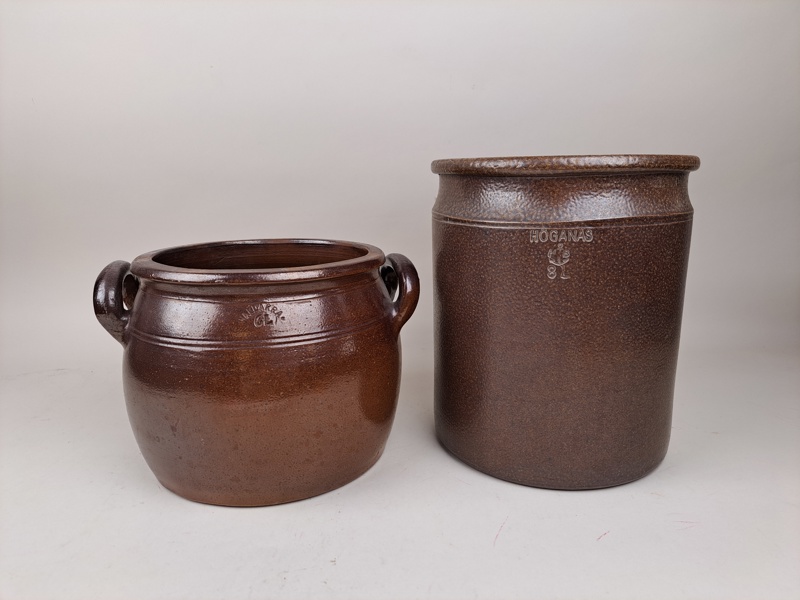 Krus 2 st 8 & 6 L bl.a. Wallåkra