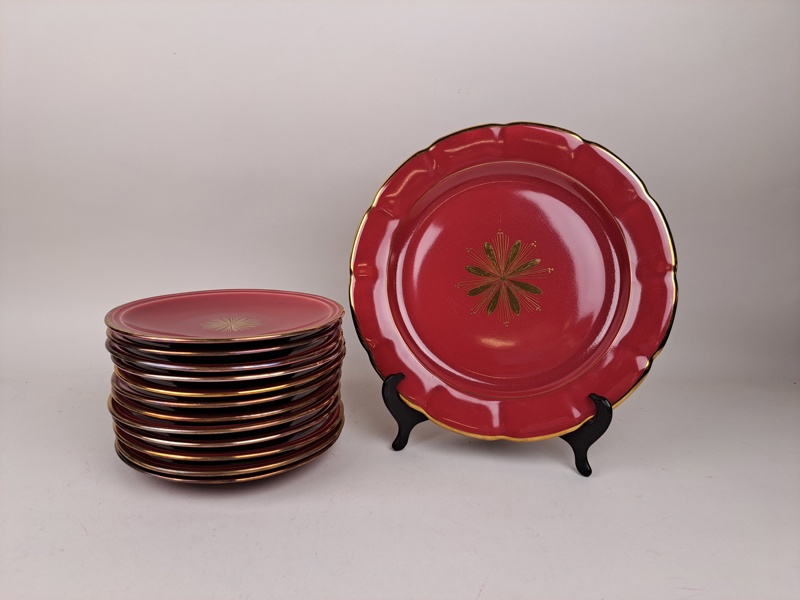 Fruktservis, "Röd Rubin" Arthur Percy Gefle