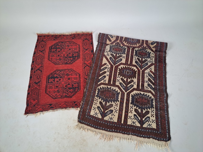 Orientaliska mattor 2 st, handknutna