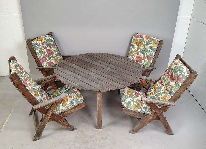 Utemöblemang, Brio Ferie, trä