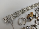 Diverse Silversmycken/skrotsilver