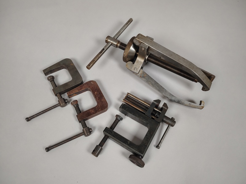 Skruvstäd, tvingar & större avdragare