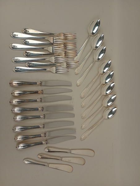 Bestickuppsättning, "Vasa"Nysilver