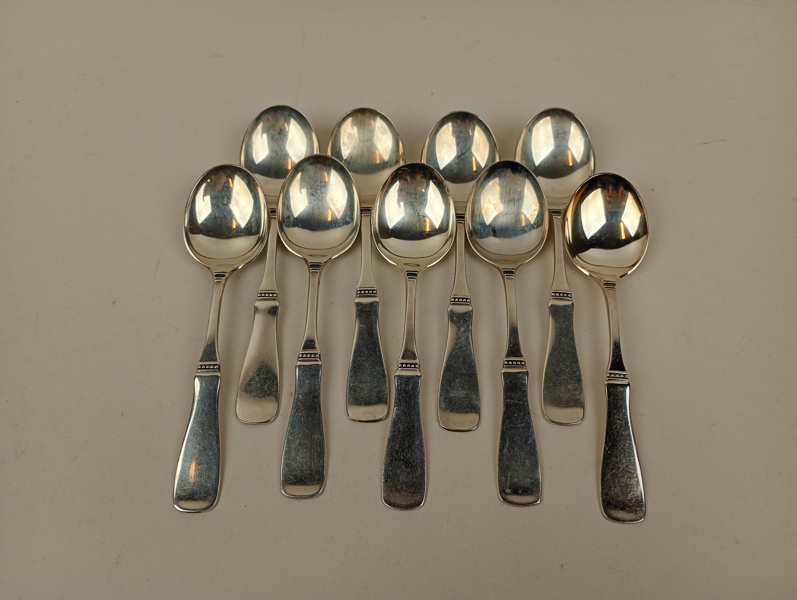 Silverskedar, Dessert, " Uppsala" 9 delar