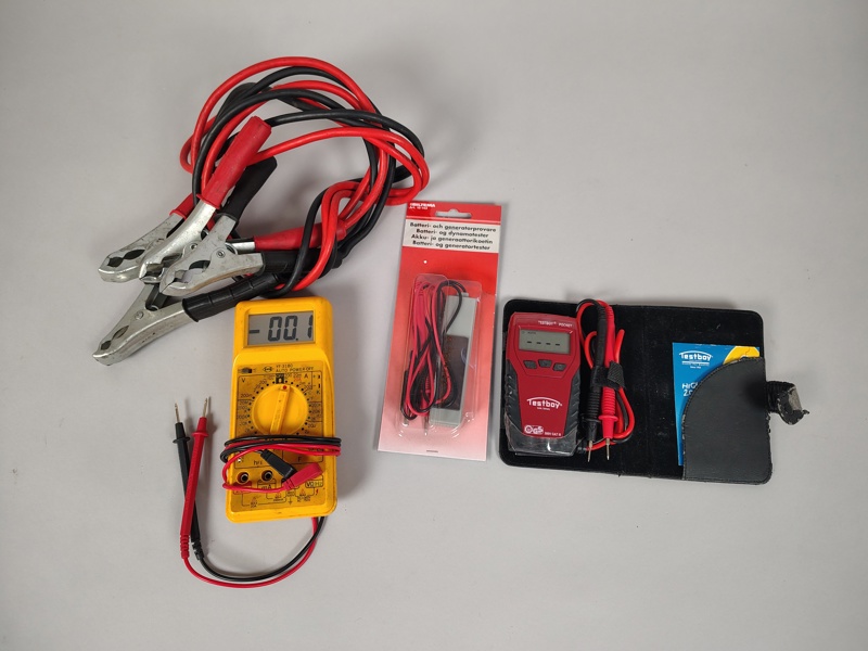 Multimeter m.fl. bl.a. Testboy Pocket