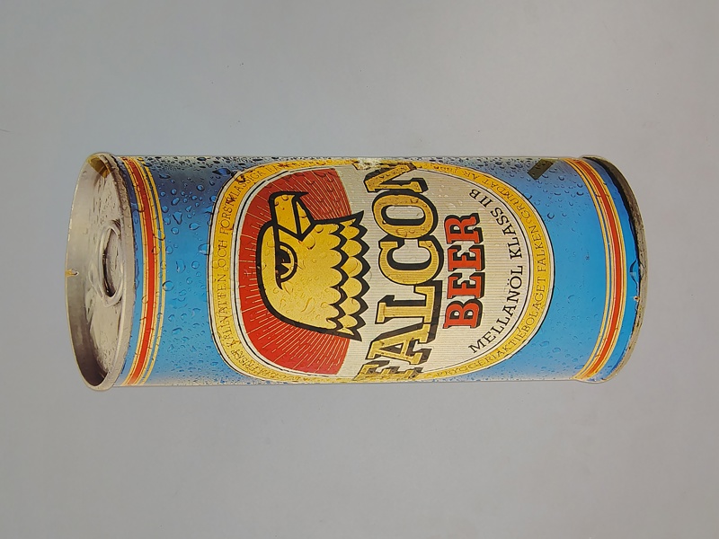 Plakat, papp Falcon Öl