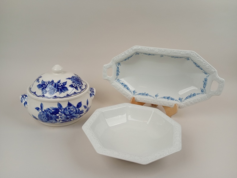 Servisdelar bl.a. "Classic Rose" Rosenthal