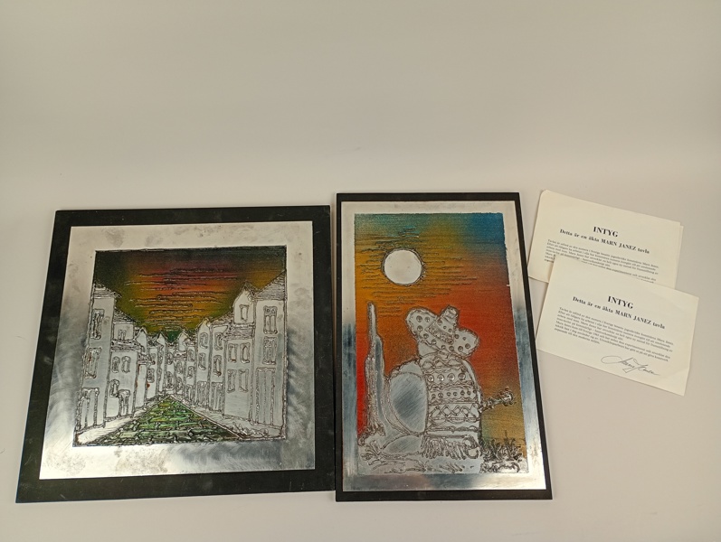 Tenntavlor 2 st, MArn Janez