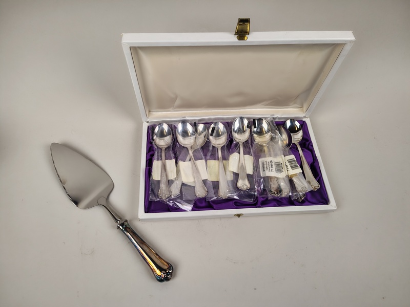 Tårtspade & teskedar, Silver "Symfoni"