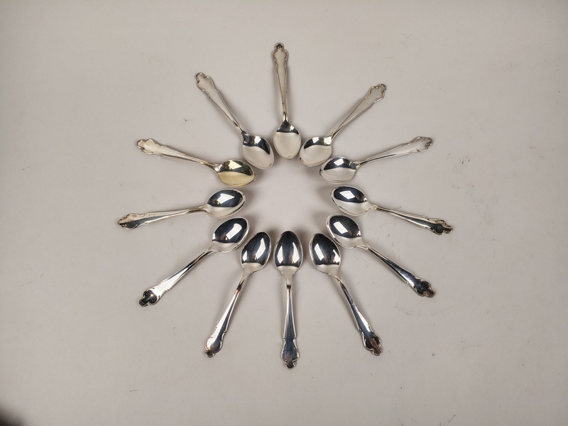 Kaffeskedar Silver "Disa"