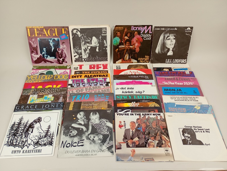 Parti singlar bl.a. Boney M, Steve Millerband m.m.