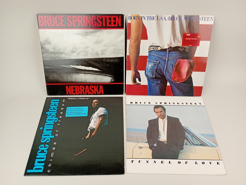 LP-Skivor 4 st Bruce Springsteen