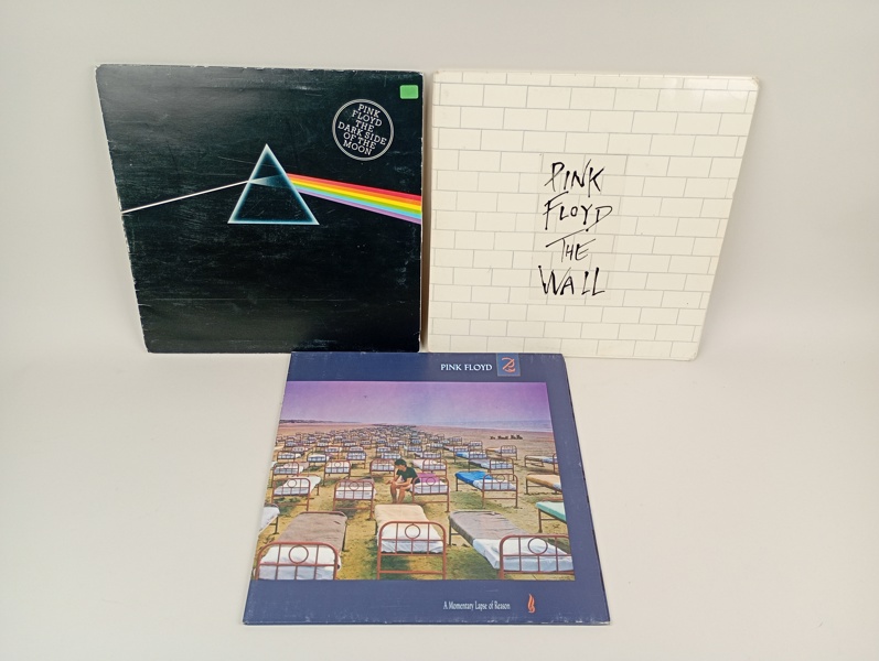 Lp-skivor, Pink Floyd, 3 st