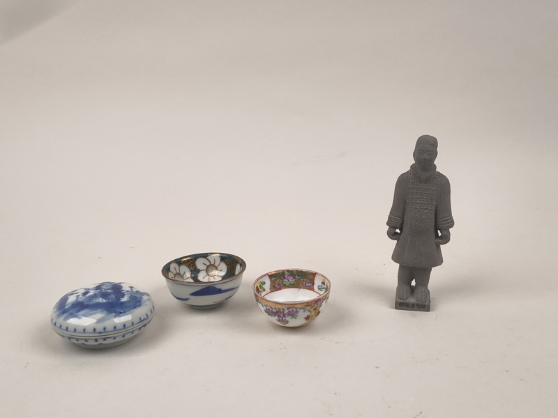 Porslinsdelar & figurin, Kina & Japan