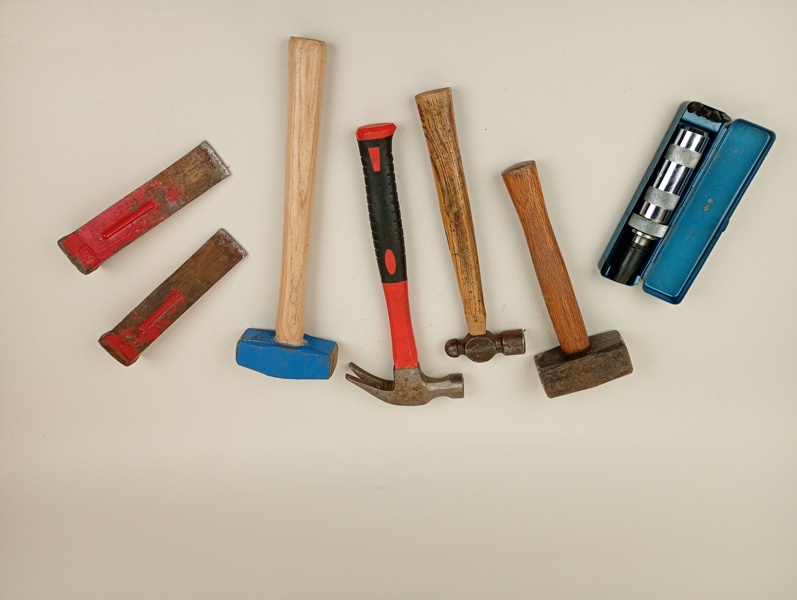 Verktyg bl.a. Hammare