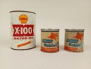 Äldre burkar, Shell & Motoroil