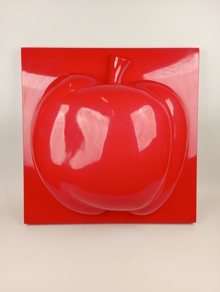 Väggpanel/tavla plast, 1970-tal troligtvis IKEA