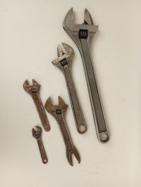 Skiftnycklar 5 st Bahco