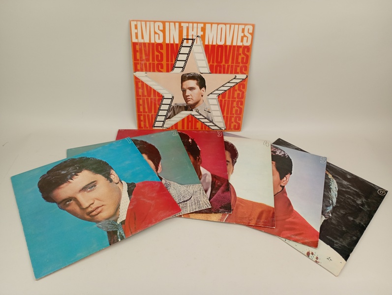 LP-skivor / Vinyl, Elvis 7 st
