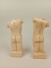 Figuriner 2 st, Torso Lergods