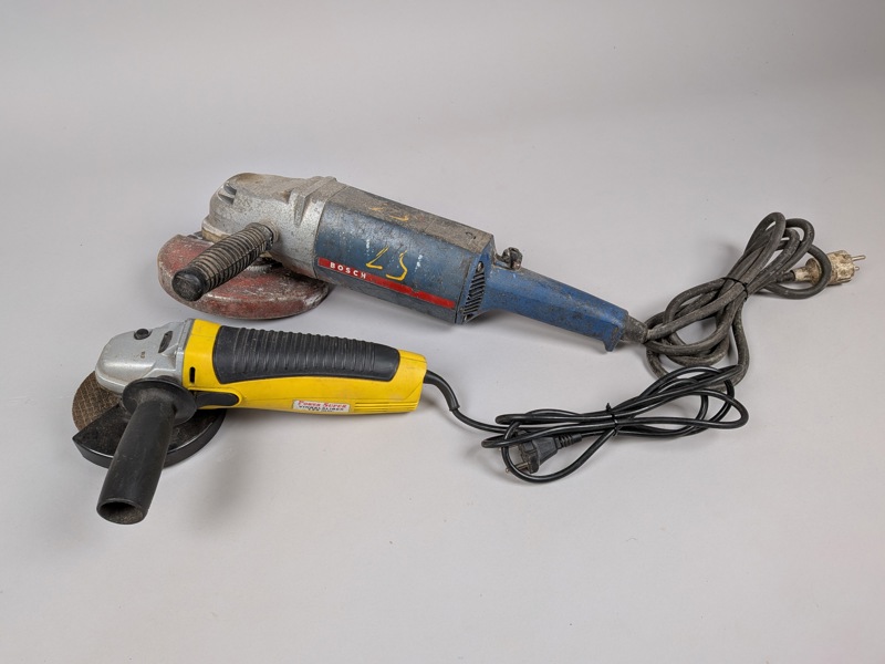 Vinkelslip 2 st bl.a. Bosch