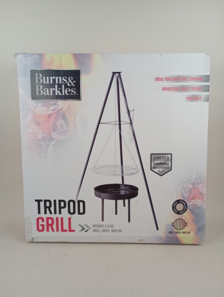 Tripodgrill, Burns & Barkles