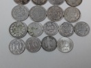 Silvermynt, Sverige 1800-tal bl.a. 1/16 Riksdaler