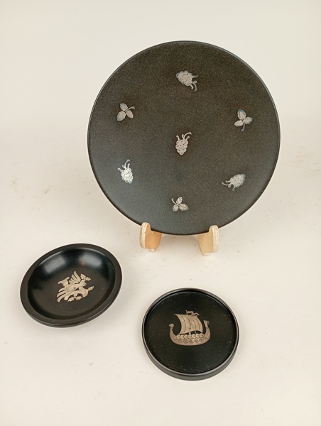 Tallrik & underlägg, Isolit med Silverinlägg, Perstorp AB