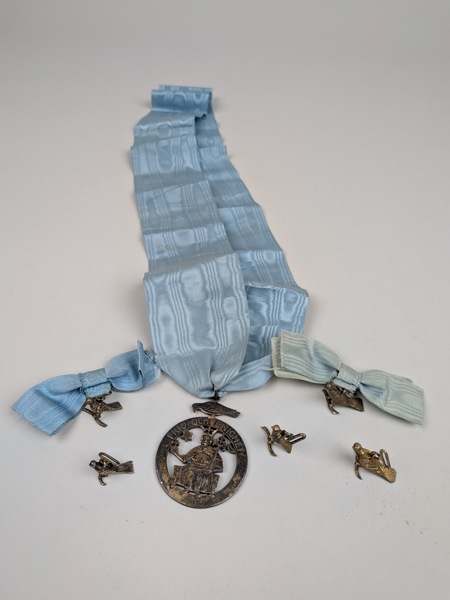 Silver Medalj & Hänge, S:T Knutsgillet Anders Nilsson Lund