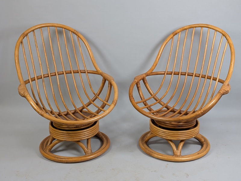 Fåtöljer, Swing-Lounge, Rotting 2 st