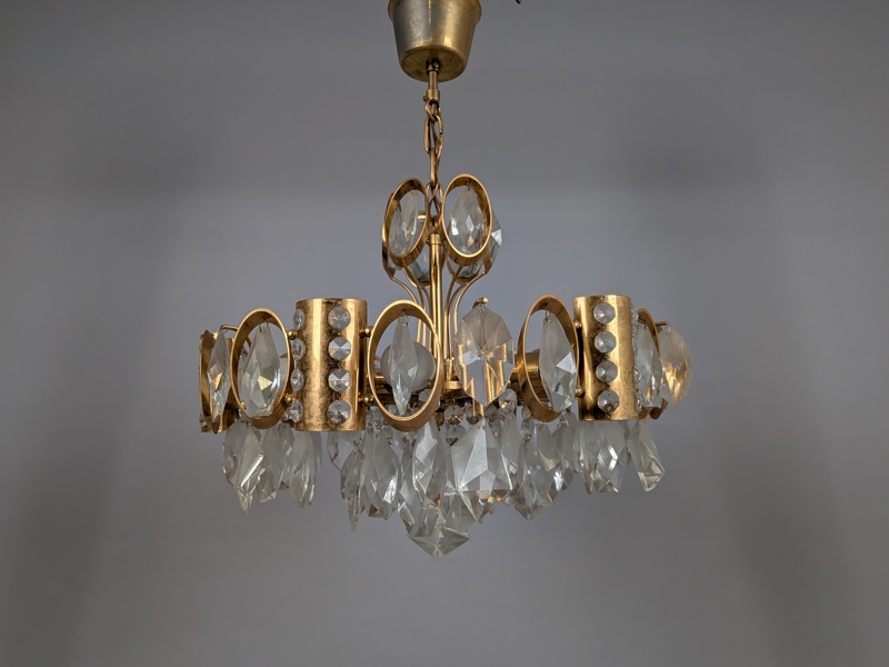 Takkrona, Kristall & gulmetall