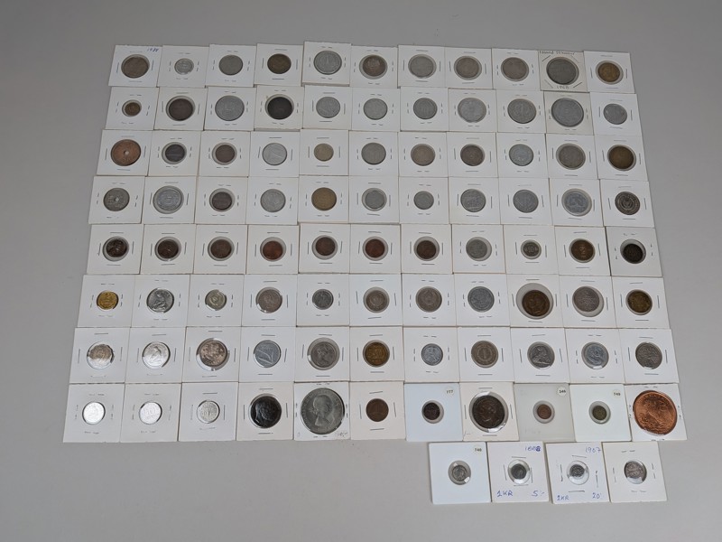 Parti mynt, Mestadels Världen