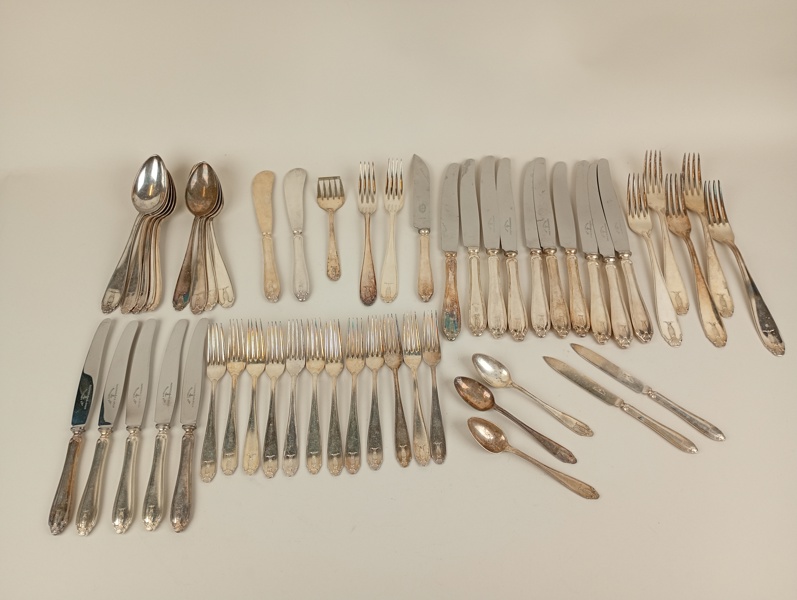 Bestickdelar, "Vasa" Nysilver