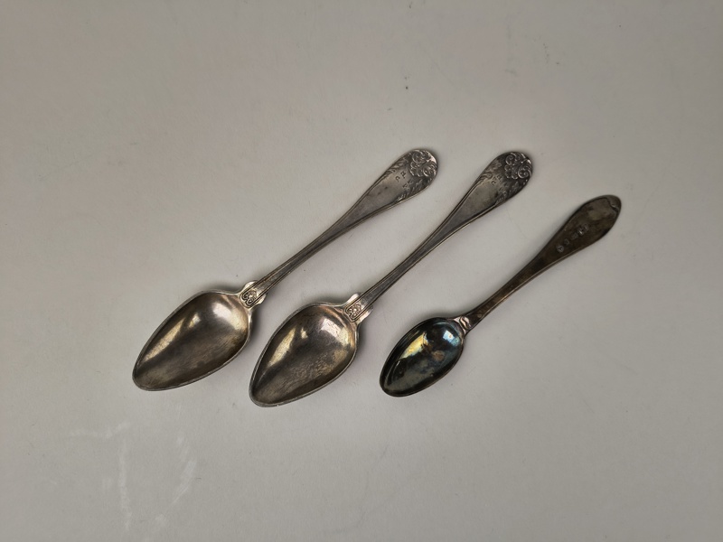 Silverskedar, 1800-tal