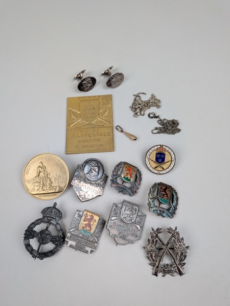 Diverse Silver bl.a. MEdaljer