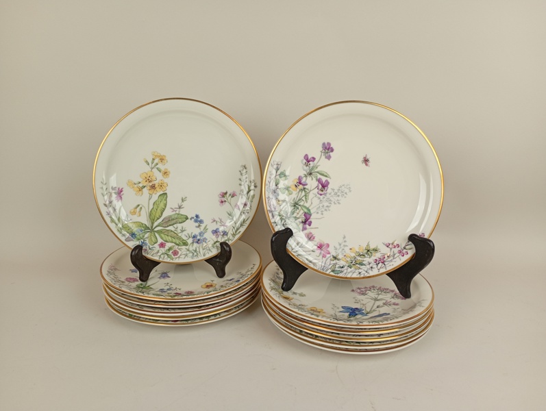 Assietter, "Wiesengrund und Bergeshöh´n" Krautheim Bavaria Tyskland