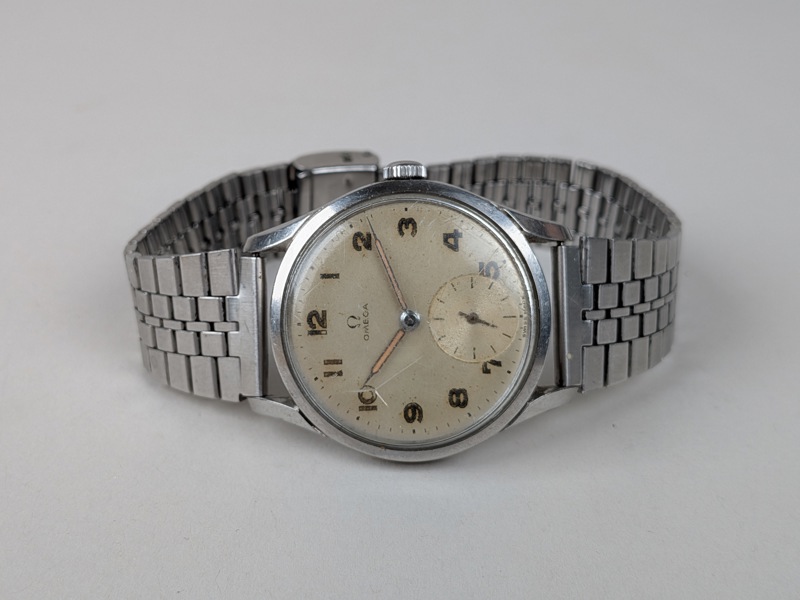 Armbandsur, Omega 1950, Manuell