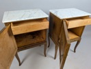Sängbord, Par Marmorskiva