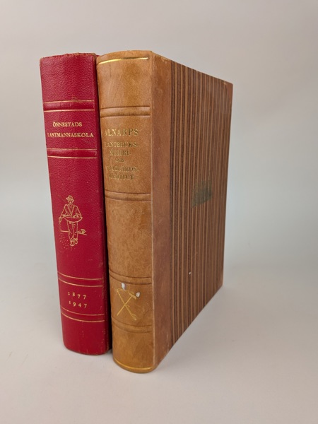 Böcker, "Önnestads Lantmanna skola" & "Alnarps Lantbruksinstitut"