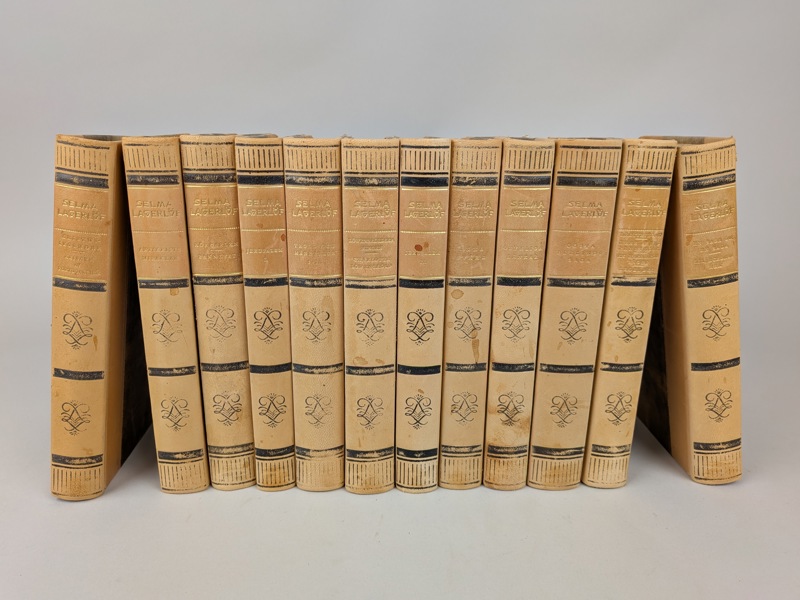 Böcker/Bokband, Selma Lagerlöf 12 st, 1930-tal