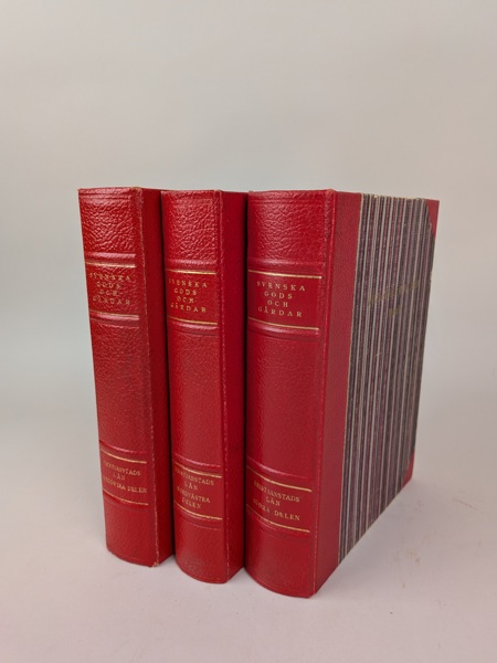 Böcker, "Kristiansstads län" 3 delar 1940-tal