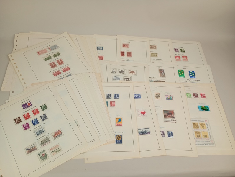 Parti frimärken, Danmark