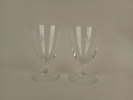 Vinglas, slipad dekor, 6 st