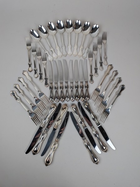 Silverbestick, "Olga" 40 delar